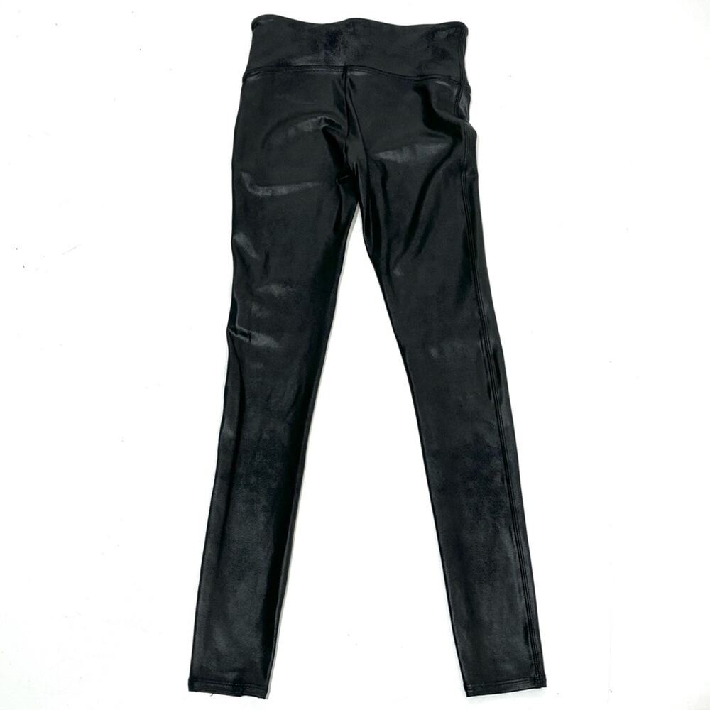 Spanx Faux Leather High Waisted Leggings Black S - Picture 7 of 9